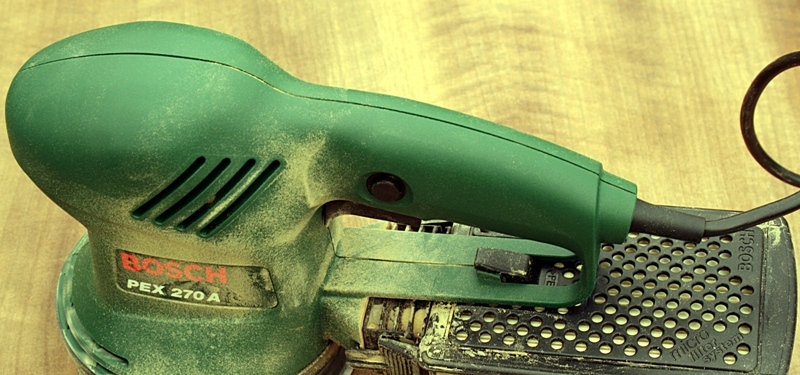 Random orbital 
   wood sander